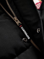 Superdry Black Everest Padded Gilet - Image 10 of 12