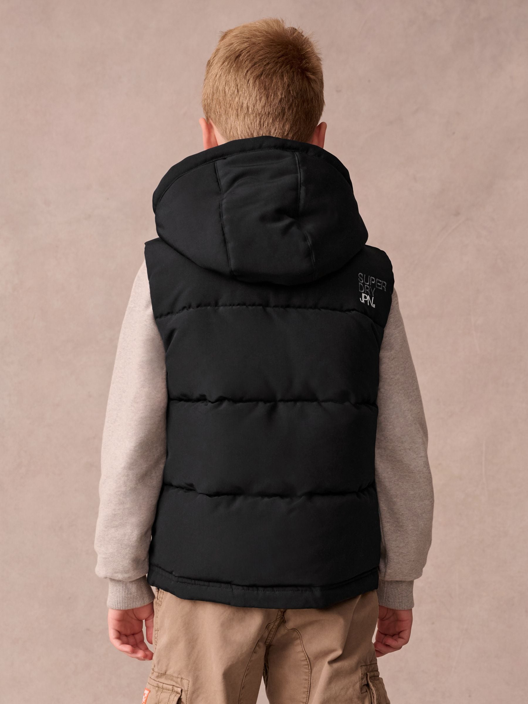 Superdry down gilet discount