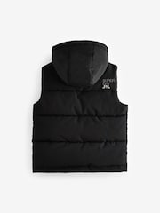 Superdry Black Everest Padded Gilet - Image 8 of 12