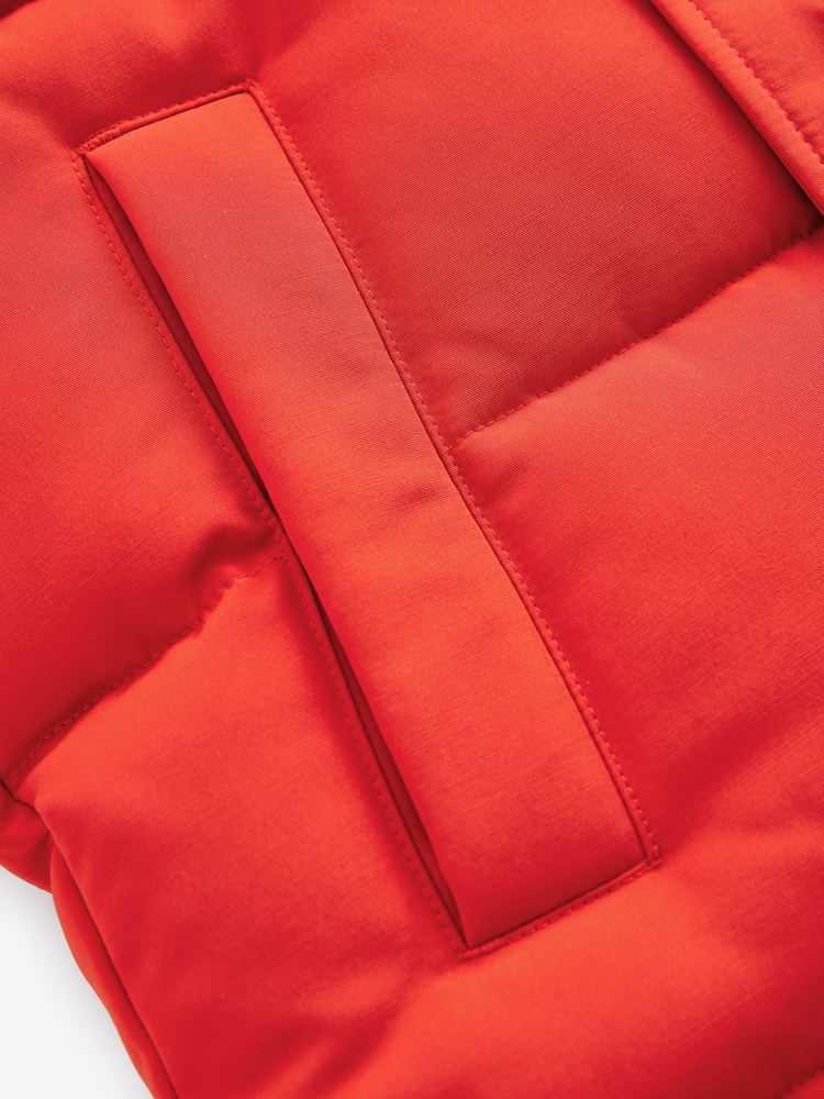 Orange - Superdry Everest Padded Gilet - Image 11 of 12