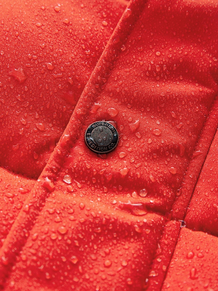 Superdry Orange Everest Padded Gilet - Image 12 of 12