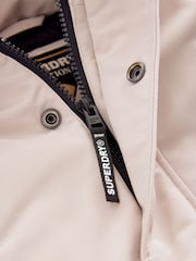 Superdry Cream Everest Parka Coat - Image 10 of 10