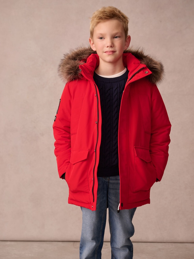 Rood - Superdry Everest parka - Image 1 of 5