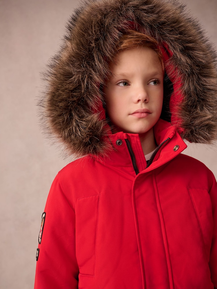 Rood - Superdry Everest parka - Image 3 of 5