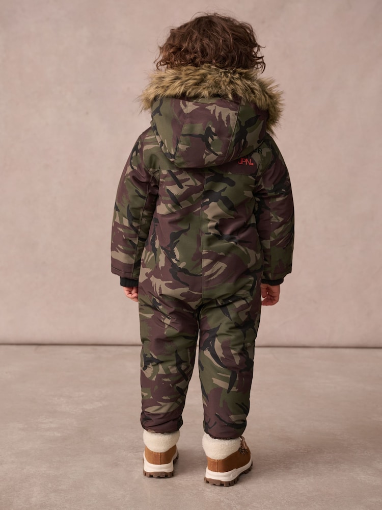Superdry Camouflage Everest Snowsuit - Image 2 of 11
