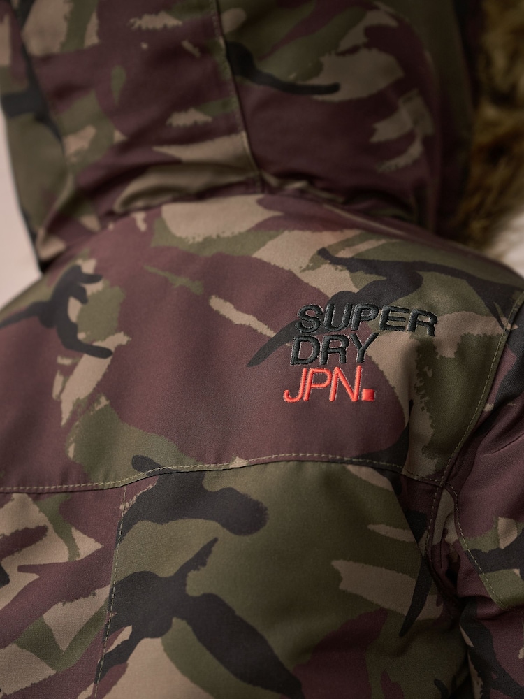 Superdry Camouflage Everest Snowsuit - Image 4 of 11