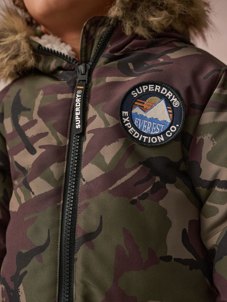 Superdry Camouflage Everest Snowsuit - Image 5 of 11