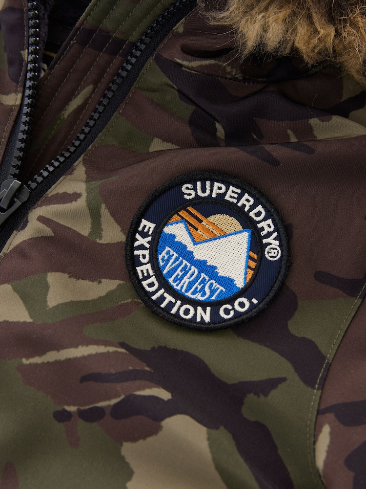 Superdry Camouflage Everest Snowsuit - Image 9 of 11