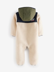 Superdry Beige Sherpa Snowsuit - Image 8 of 10