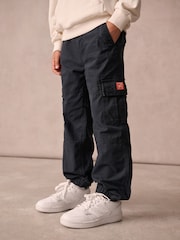 Superdry Navy Cargo Trousers - Image 1 of 7