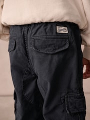 Superdry Navy Cargo Trousers - Image 4 of 7