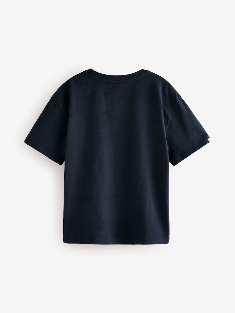 Superdry Navy Essentials T-Shirt - Image 2 of 5