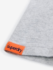 Superdry Grey Essentials T-Shirt - Image 4 of 5