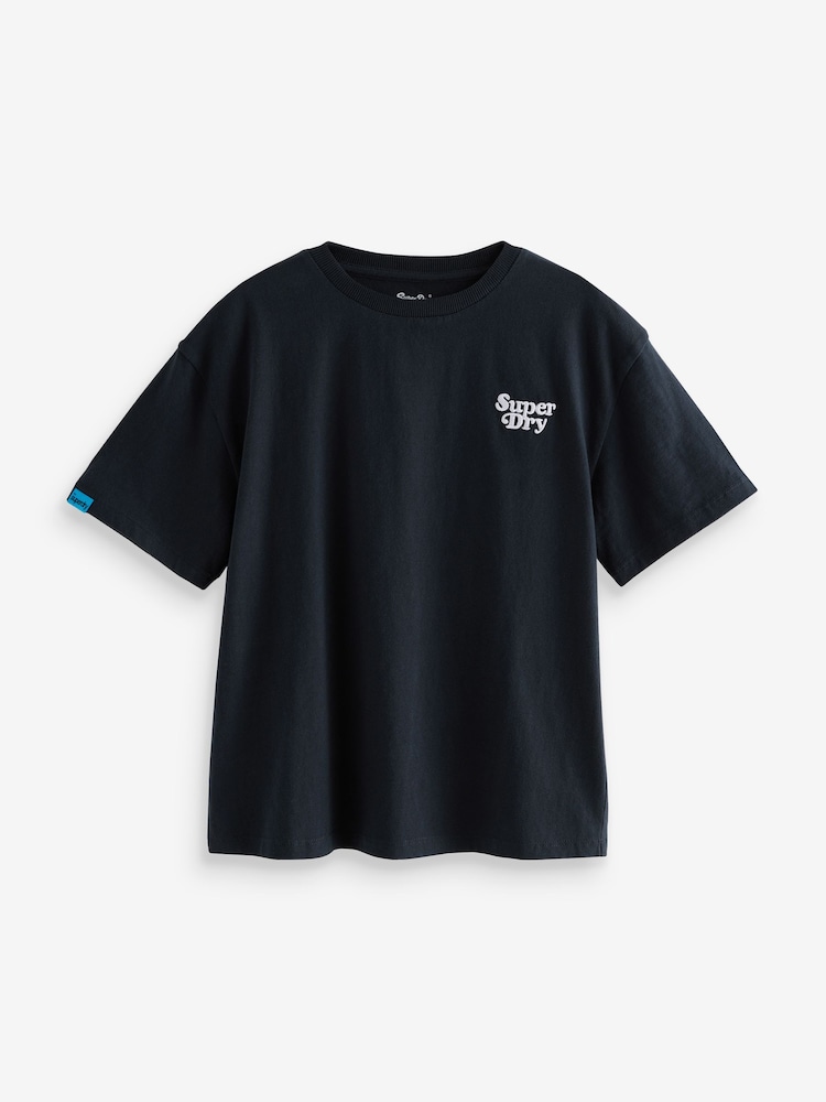Superdry Green/White T-Shirt 3 Pack - Image 3 of 8