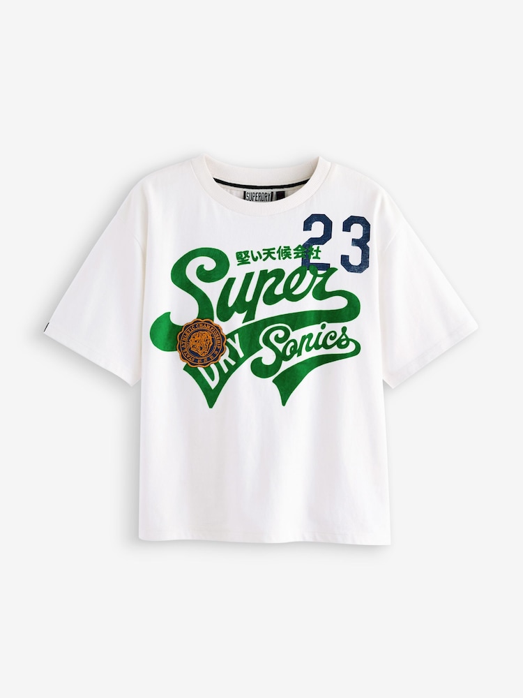Superdry White T-Shirt - Image 1 of 3