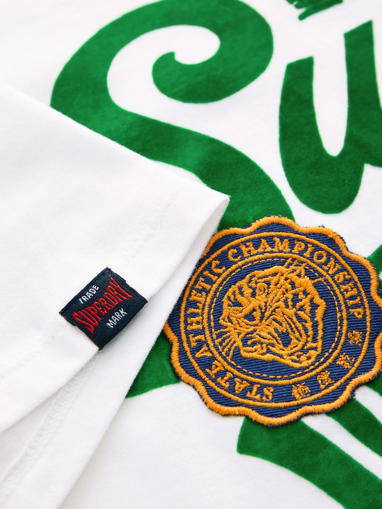 Superdry White T-Shirt - Image 2 of 3