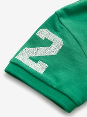 Superdry Green Embroidered Polo Shirt - Image 9 of 9