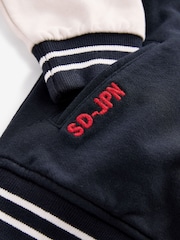 Superdry Navy Varsity Bomber Jacket - Image 12 of 13