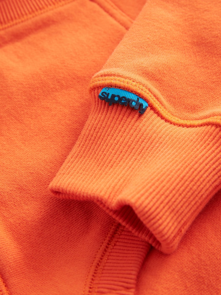Naranja - Sudadera básica con capucha de Superdry - Imagen 8 de 8