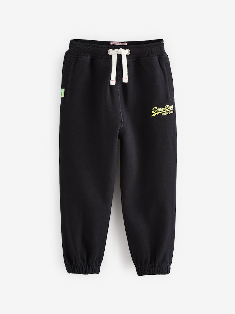 Superdry Dark Navy Joggers - Image 5 of 8