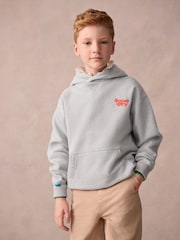 Gris - Sudadera básica con capucha de Superdry - Imagen 1 de 8