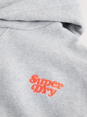 Superdry Grey Essentials Hoodie - Image 9 of 9