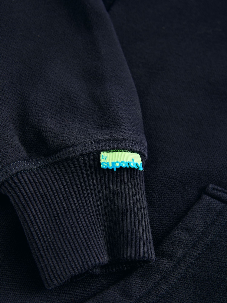 Azul marino - Sudadera básica con capucha de Superdry - Imagen 9 de 9
