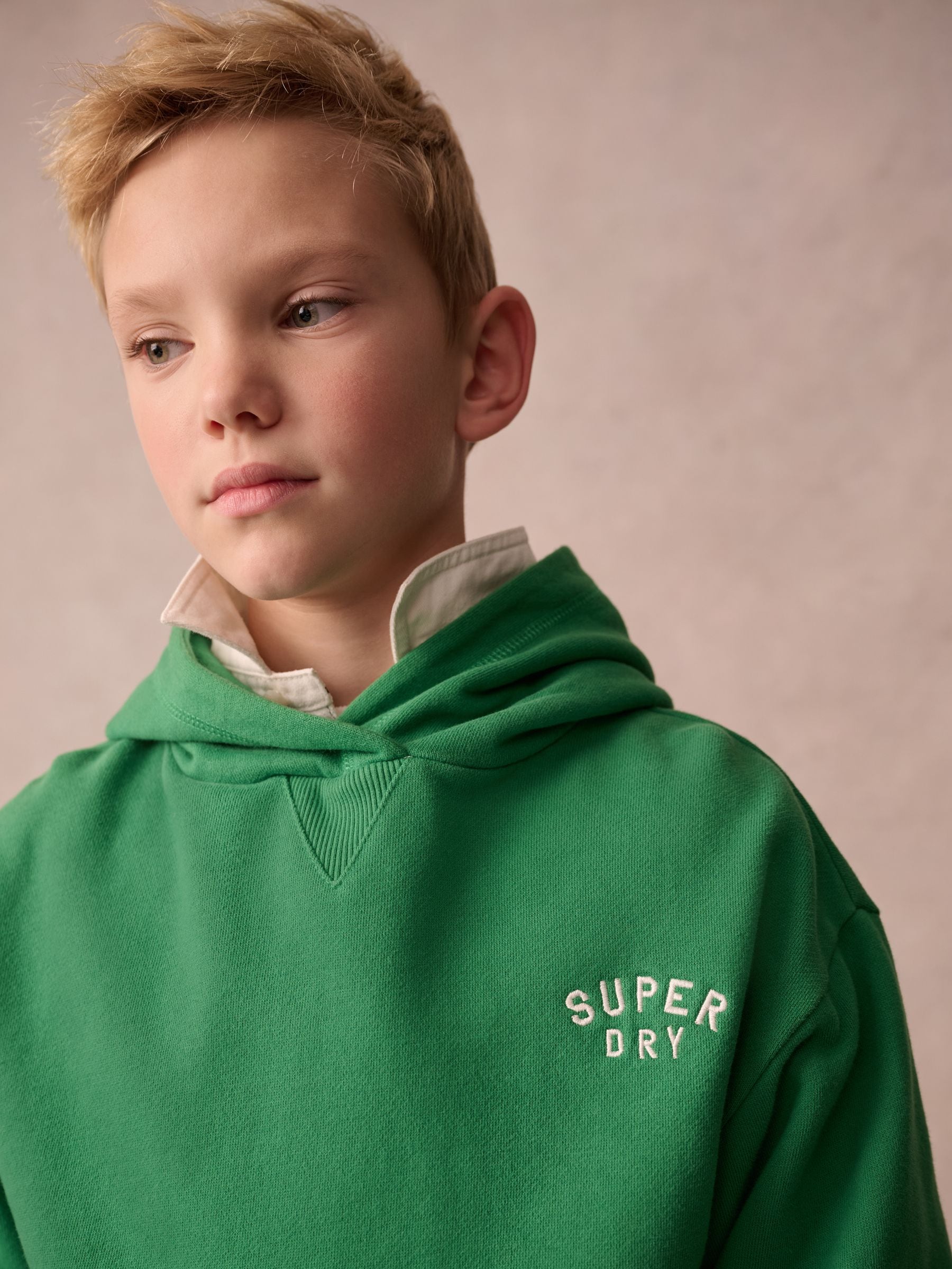 Buy Superdry Green Essentials Hoodie from Next USA Buy Superdry Green Essentials Hoodie from Next USA