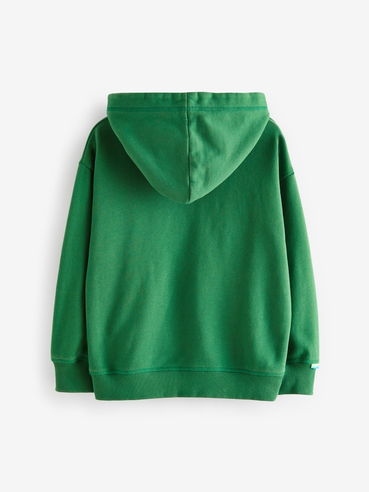 Superdry Green Essentials Hoodie - Image 6 of 8