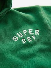Verde - Sudadera básica con capucha de Superdry - Imagen 7 de 8