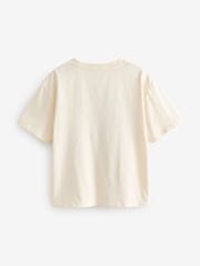 Superdry Oatmeal Printed T-Shirt - Image 2 of 5
