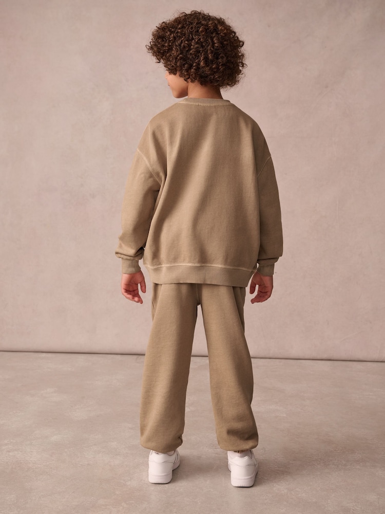 Superdry Beige Sweat Set - Image 2 of 9