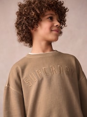 Superdry Beige Sweat Set - Image 3 of 9