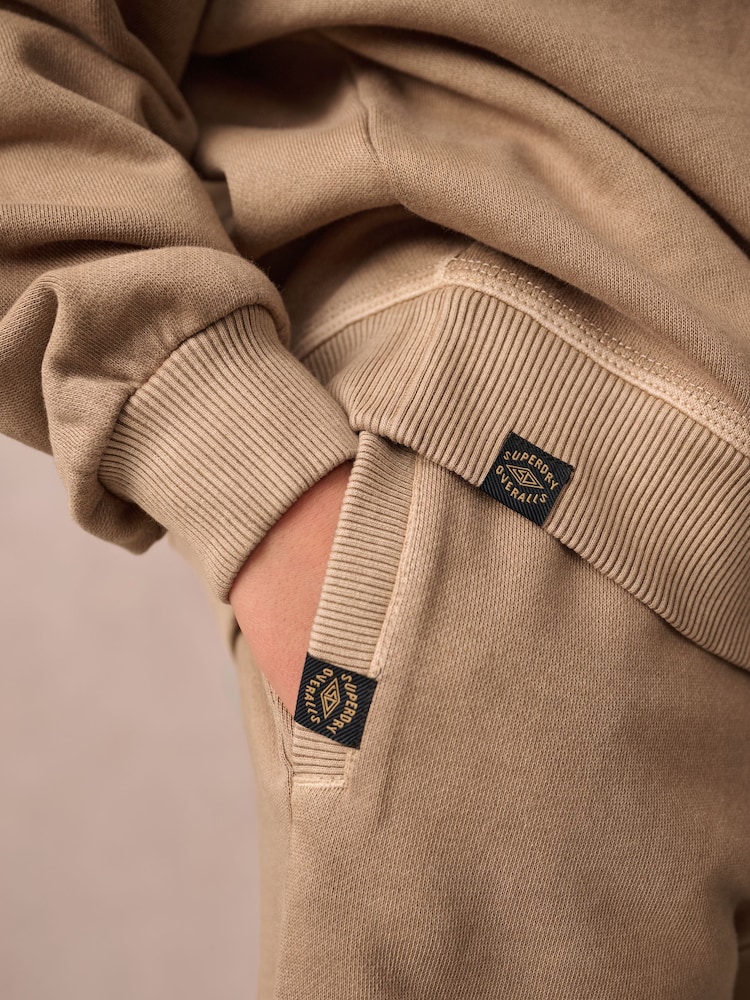 Superdry Beige Sweat Set - Image 4 of 9