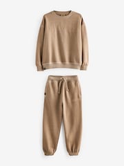 Superdry Beige Sweat Set - Image 6 of 9