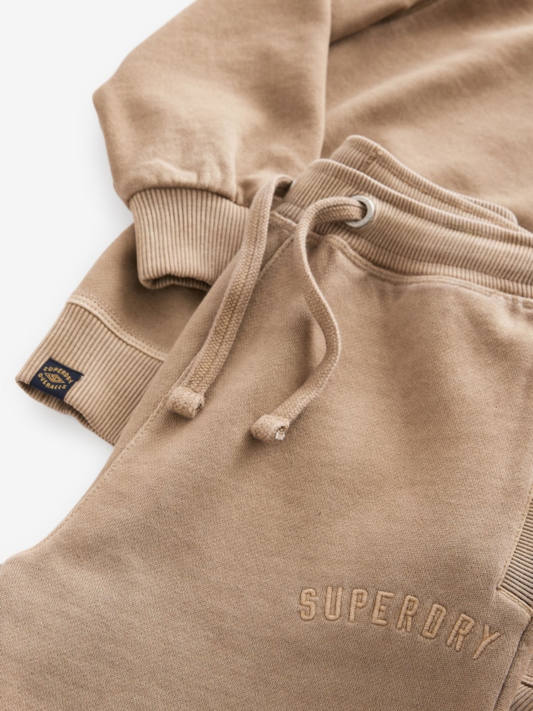 Superdry Beige Sweat Set - Image 8 of 9