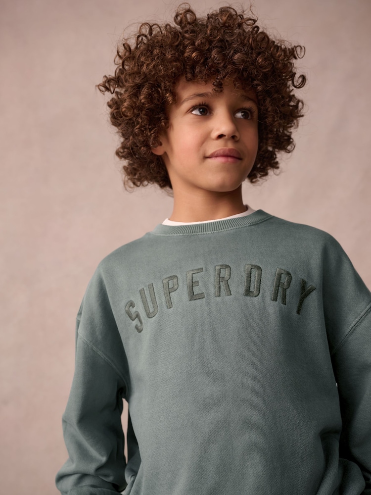 Superdry Green Sweat Set - Image 3 of 9