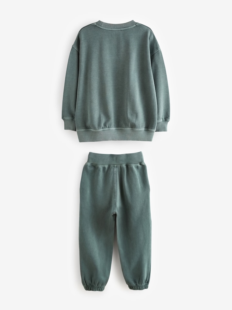 Superdry Green Sweat Set - Image 7 of 9