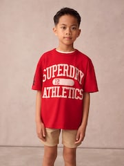 Superdry Red T-Shirt - Image 1 of 9
