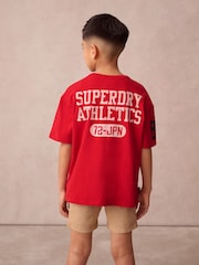 Superdry Red T-Shirt - Image 2 of 9