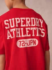Superdry Red T-Shirt - Image 5 of 9