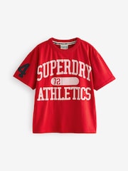 Superdry Red T-Shirt - Image 6 of 9