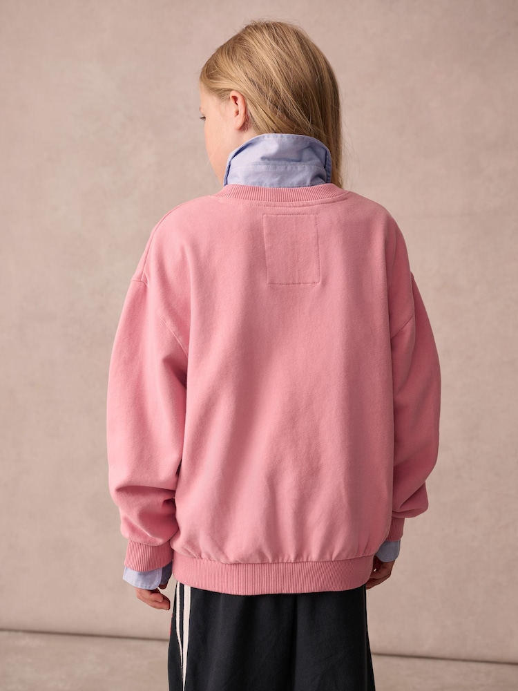 Superdry Pink Sweatshirt - Image 2 of 10