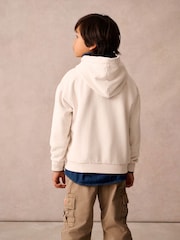 Superdry Oatmeal Hoodie - Image 2 of 10