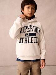 Superdry Oatmeal Hoodie - Image 4 of 10