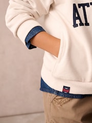 Superdry Oatmeal Hoodie - Image 5 of 10