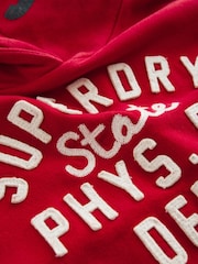 Superdry Red Hoodie - Image 10 of 10