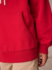 Superdry Red Hoodie - Image 5 of 10