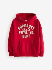 Superdry Red Hoodie - Image 7 of 10