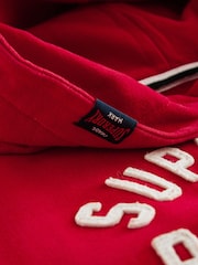 Superdry Red Hoodie - Image 9 of 10